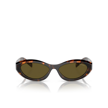 Prada PR 26ZS Sunglasses 14L09Z sage / honey tortoise - front view