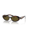 Prada PR 26ZS Sunglasses 14L09Z sage / honey tortoise - product thumbnail 2/4