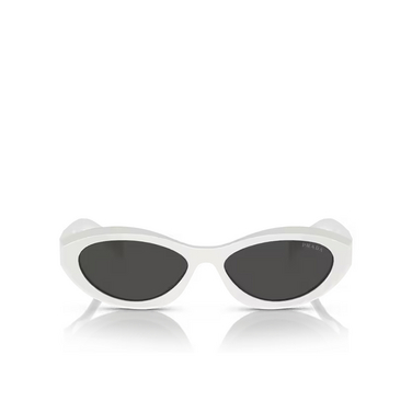 Prada PR 26ZS Sunglasses 17K08Z black / talc - front view