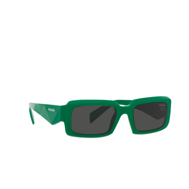 Prada PR 27ZS Sunglasses 11L08Z black / mango - three-quarters view
