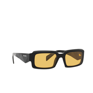 Prada PR 27ZS Sunglasses 16k70a black - three-quarters view