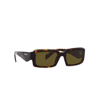 Prada PR 27ZS Sunglasses 19j09z loden / black - three-quarters view