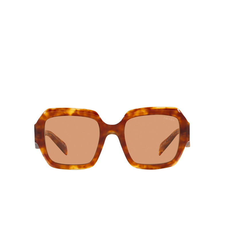 Prada PR 28ZS Sunglasses 10L07V orange / light tortoise - 1/4