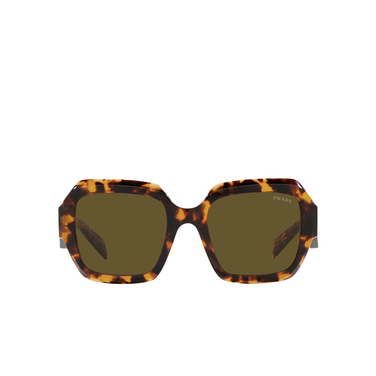 Prada PR 28ZS Sunglasses 14l09z sage / honey tortoise - front view