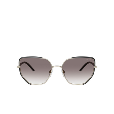 Prada PR 50WS Sunglasses AAV0A7 black / pale gold - front view