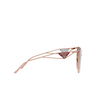 Prada PR 50ZS Sunglasses SVF0A5 pink gold - product thumbnail 3/4