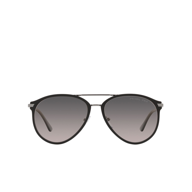 Prada PR 51WS Sunglasses 02G09G matte black / gunmetal - 1/4