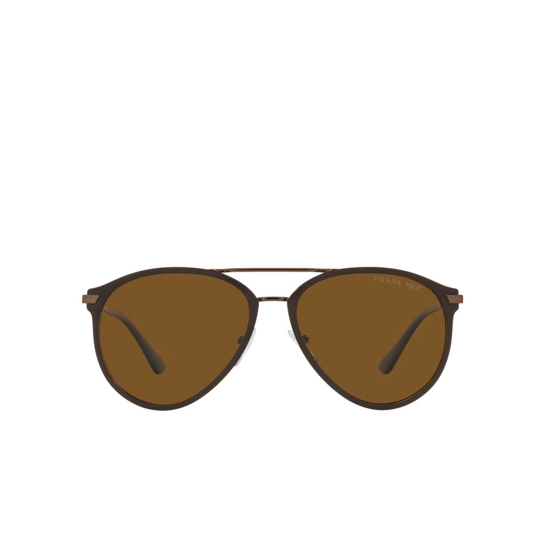 Prada PR 51WS Sunglasses GAP01D matte brunished - 1/4