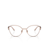 Prada PR 52ZV Eyeglasses ZVF1O1 pink gold - product thumbnail 1/4