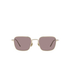 Prada PR 54WS Sunglasses 06Q06I pale gold - product thumbnail 1/4