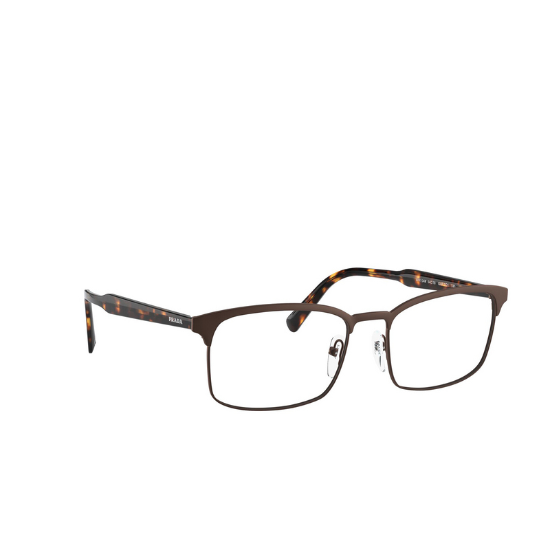 Prada PR 54WV Eyeglasses GAP1O1 matte burnished - 2/4