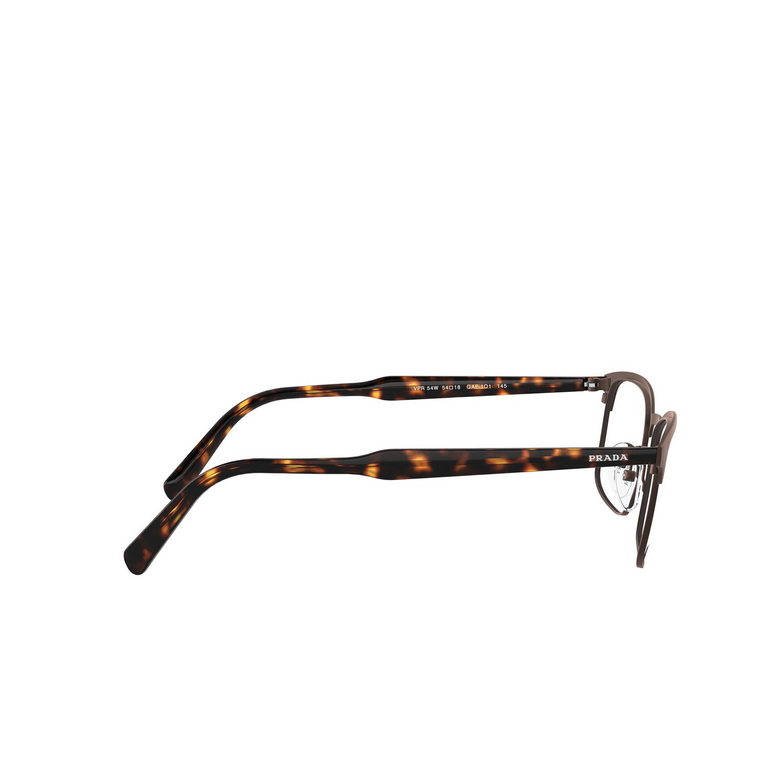 Prada PR 54WV Eyeglasses GAP1O1 matte burnished - 3/4