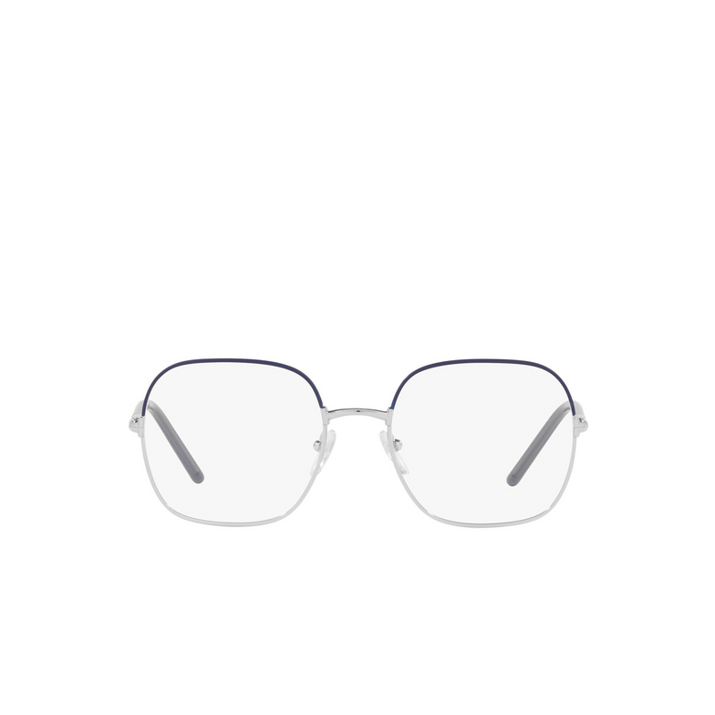 Prada PR 56WV Eyeglasses 09R1O1 bluette / silver - 1/4