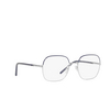 Prada PR 56WV Eyeglasses 09R1O1 bluette / silver - product thumbnail 2/4