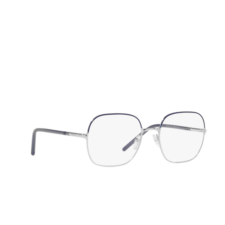 Prada PR 56WV Eyeglasses 09R1O1 bluette / silver - 2/4