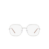 Prada PR 56WV Eyeglasses 1BC1O1 silver - product thumbnail 1/4