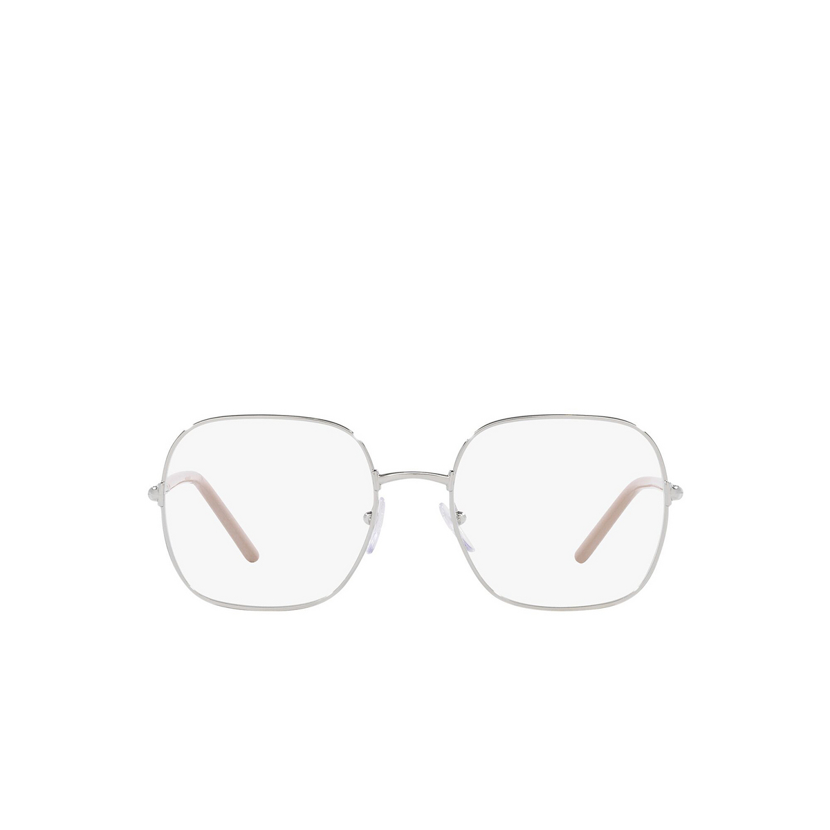 Prada PR 56WV Eyeglasses 1BC1O1 Silver - front view
