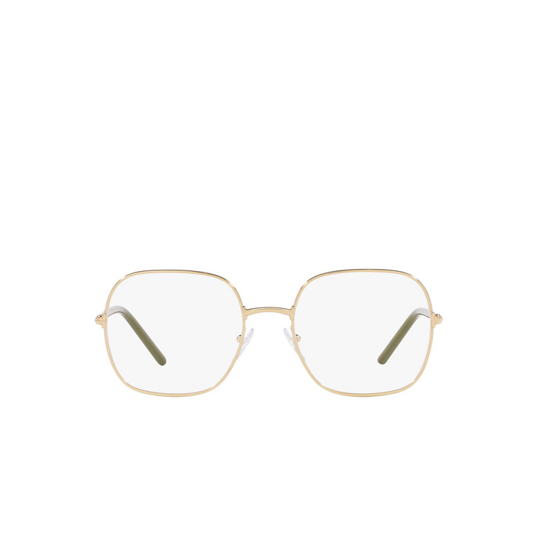 Prada PR 56WV Eyeglasses ZVN1O1 pale gold - 1/4