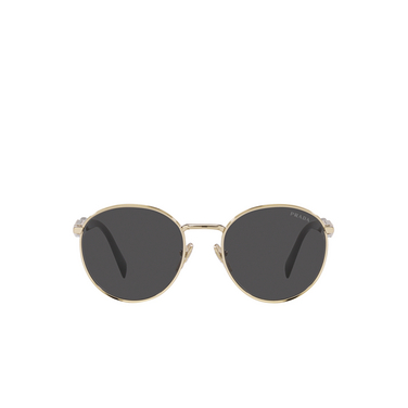 Prada PR 56ZS Sunglasses ZVN5S0 pale gold - front view