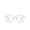 Prada PR 56ZV Eyeglasses 1BC1O1 silver - product thumbnail 1/4