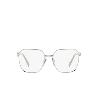 Prada PR 56ZV Eyeglasses 1bc1o1 silver - front view