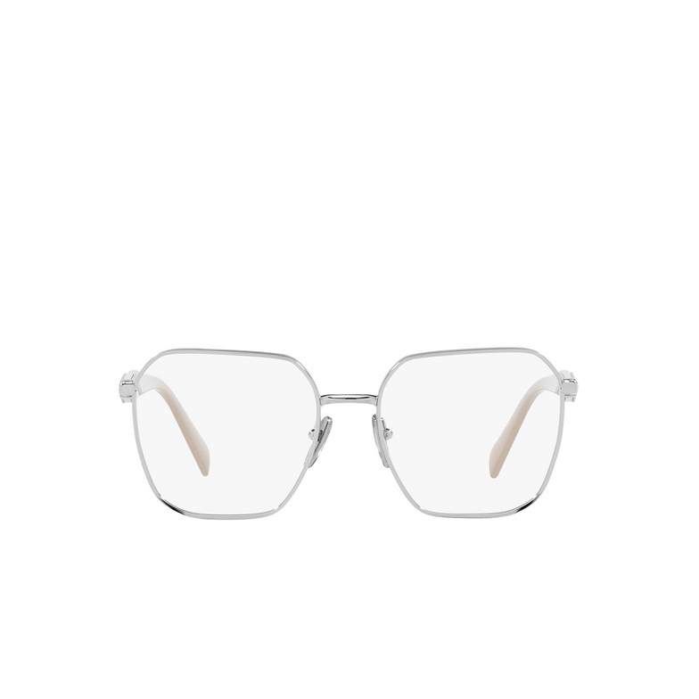 Prada PR 56ZV Eyeglasses 1BC1O1 silver - 1/4
