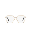 Prada PR 56ZV Eyeglasses ZVN1O1 pale gold - product thumbnail 1/4