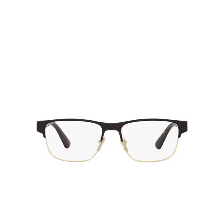 Prada PR 57ZV Eyeglasses 01U1O1 matte brown - 1/4