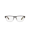 Prada PR 57ZV Eyeglasses 17J1O1 brown - product thumbnail 1/4