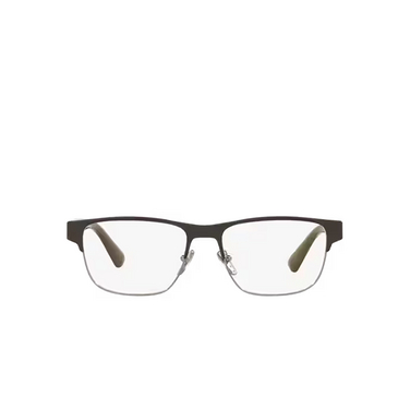 Prada PR 57ZV Eyeglasses 17J1O1 brown - front view