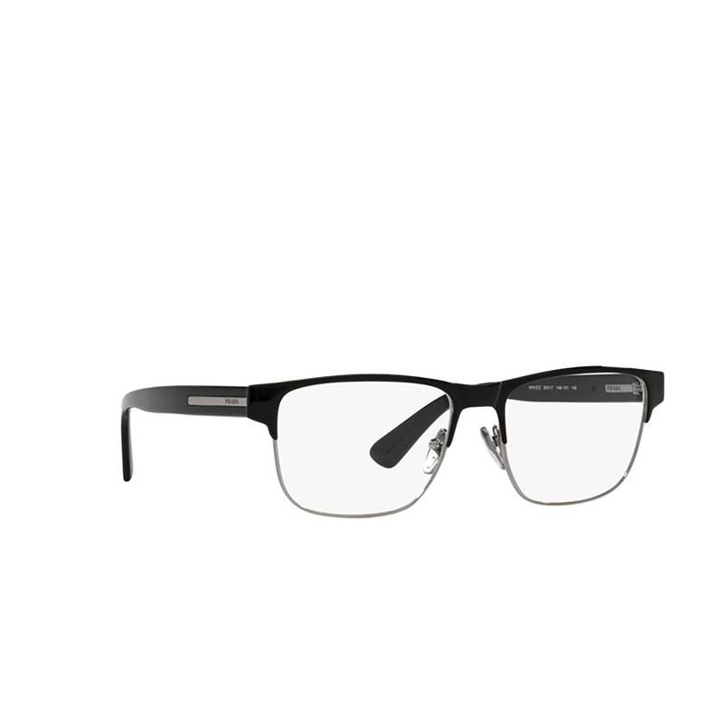 Prada PR 57ZV Eyeglasses 1AB1O1 black - 2/4