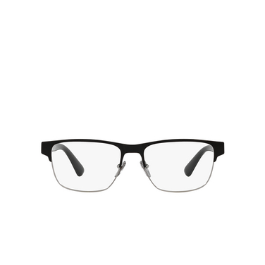 Prada PR 57ZV Eyeglasses 1BO1O1 matte black - front view