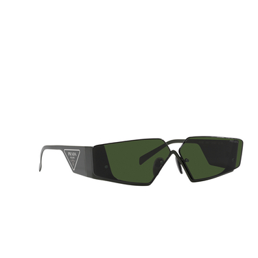 Prada PR 58ZS Sunglasses 13h02v green - three-quarters view