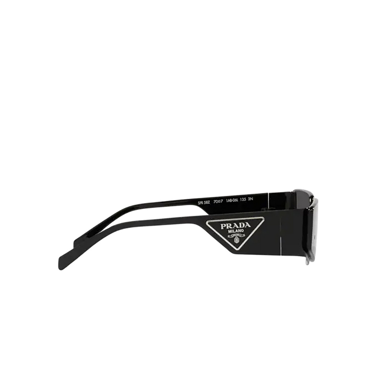 Prada PR 58ZS Sunglasses 1AB06L black - 3/4