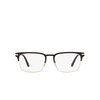 Prada PR 58ZV Eyeglasses 01U1O1 matte brunished / pale gold - product thumbnail 1/4