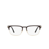 Occhiali da vista Prada PR 58ZV 01U1O1 matte brunished / pale gold - anteprima prodotto 1/4