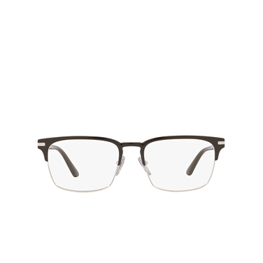 Prada PR 58ZV Eyeglasses 17i1o1 loden / silver - front view