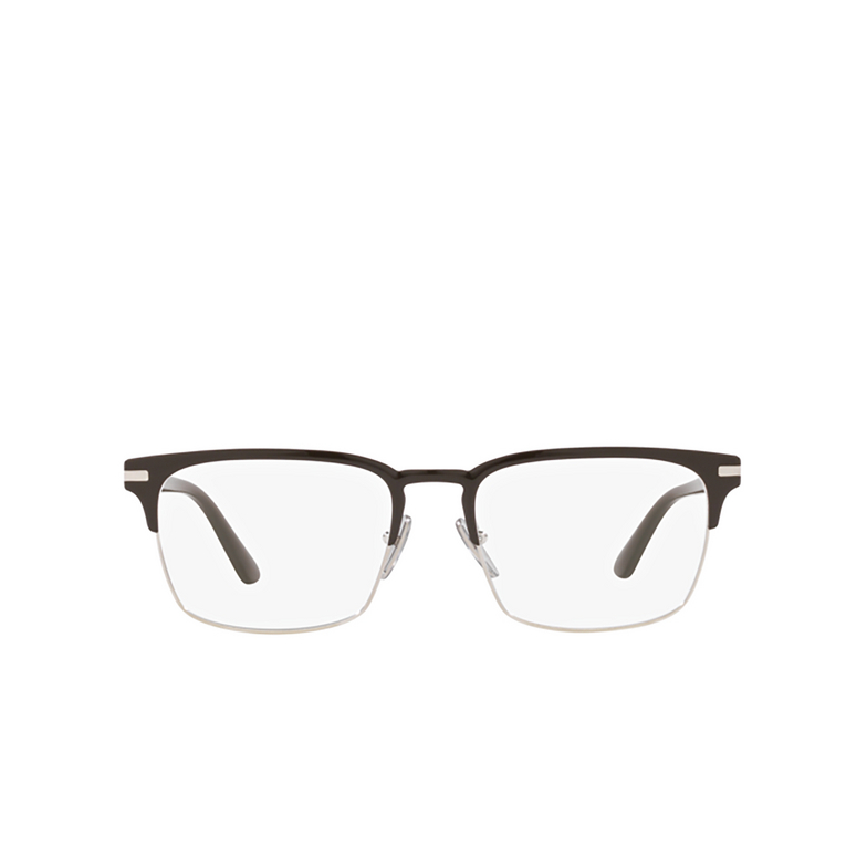 Prada PR 58ZV Eyeglasses 17I1O1 loden / silver - 1/4