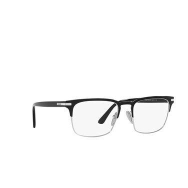 Prada PR 58ZV Eyeglasses 1AB1O1 black - three-quarters view