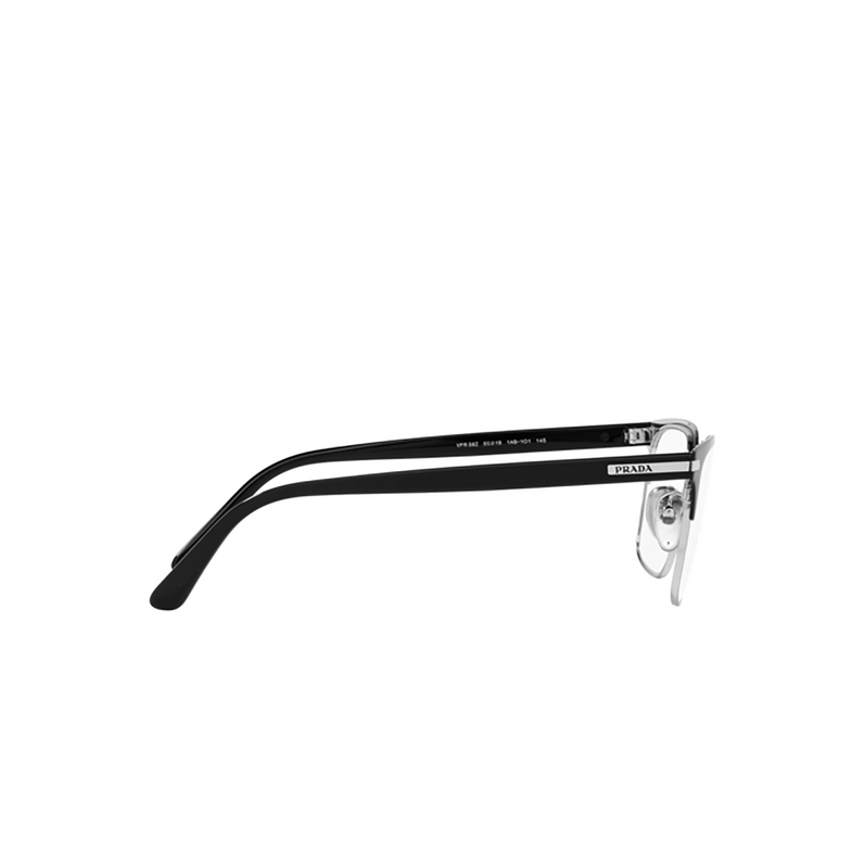 Prada PR 58ZV Eyeglasses 1AB1O1 black - 3/4