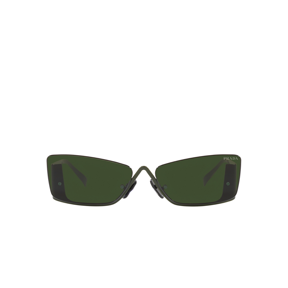 Prada PR 59ZS Sunglasses 13H02V Military - front view