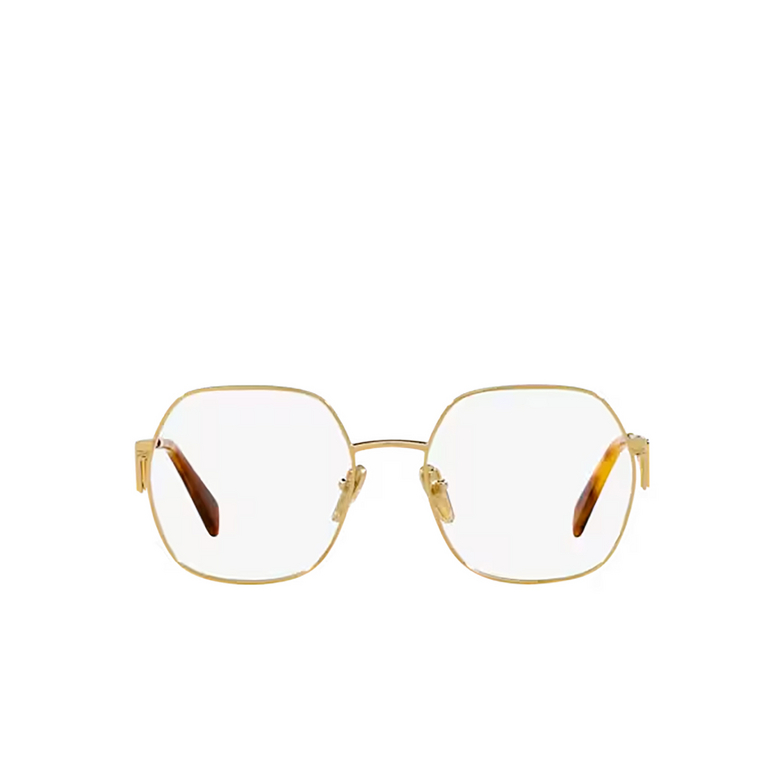 Prada PR 59ZV Eyeglasses 5AK1O1 gold - 1/4
