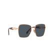 Prada PR 64ZS Sunglasses SVF09T pink gold - product thumbnail 2/4