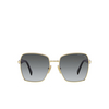 Prada PR 64ZS Sonnenbrillen ZVN5W1 pale gold - Produkt-Miniaturansicht 1/4