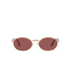 Prada PR 65ZS Sunglasses SVF08S pink gold - product thumbnail 1/4