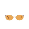 Prada PR 65ZS Sunglasses ZVN02Z pale gold - product thumbnail 1/4