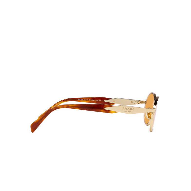 Prada PR 65ZS Sunglasses ZVN02Z pale gold - 3/4