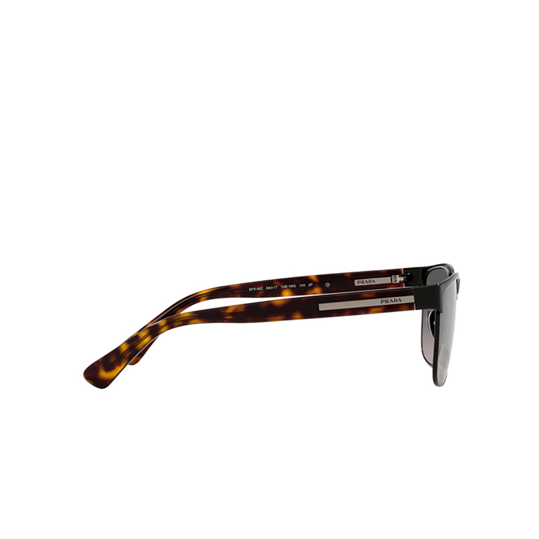 Prada PR 66ZS Sunglasses 1AB09G black - 3/4