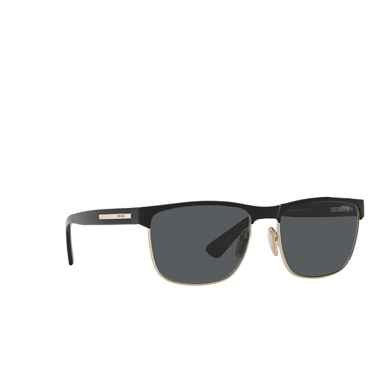 Prada PR 66ZS Sunglasses AAV07T black / pale gold - 2/4