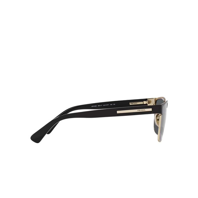 Prada PR 66ZS Sunglasses AAV07T black / pale gold - 3/4